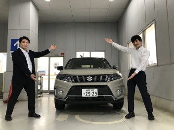 【期間限定】　新型エスクードの試乗車がアリーナ大田に！